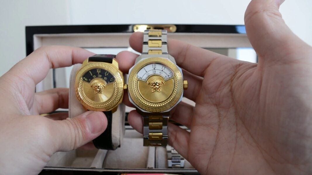 Versace men's dylos watch hotsell