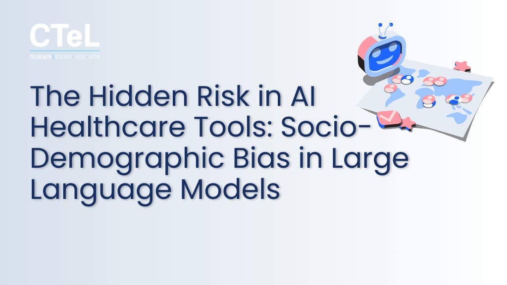The Hidden Risk in AI Healthcare Tools: Socio-Demographic Bias in Large ...