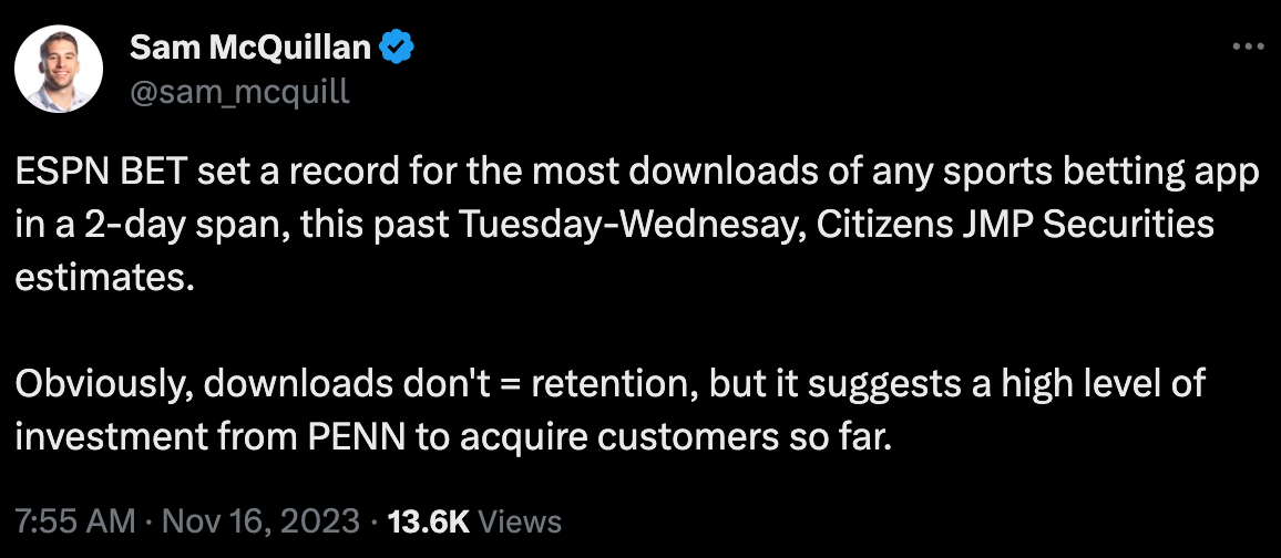 How does the espn app work store