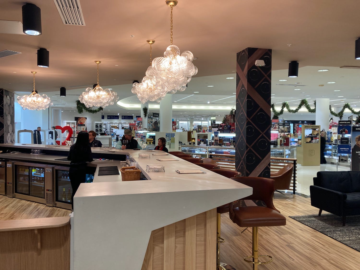 New at SouthPark department store wine bar by Tony Mecia