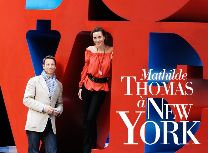 Mathilde Thomas Mathilde Thomas à New York - Lili Barbery