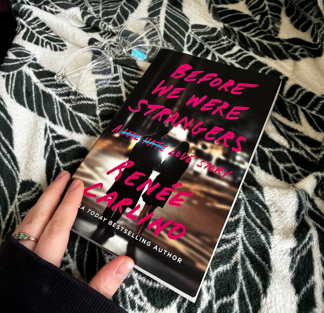 Book Review Before We Were Strangers by Renée Carlino
