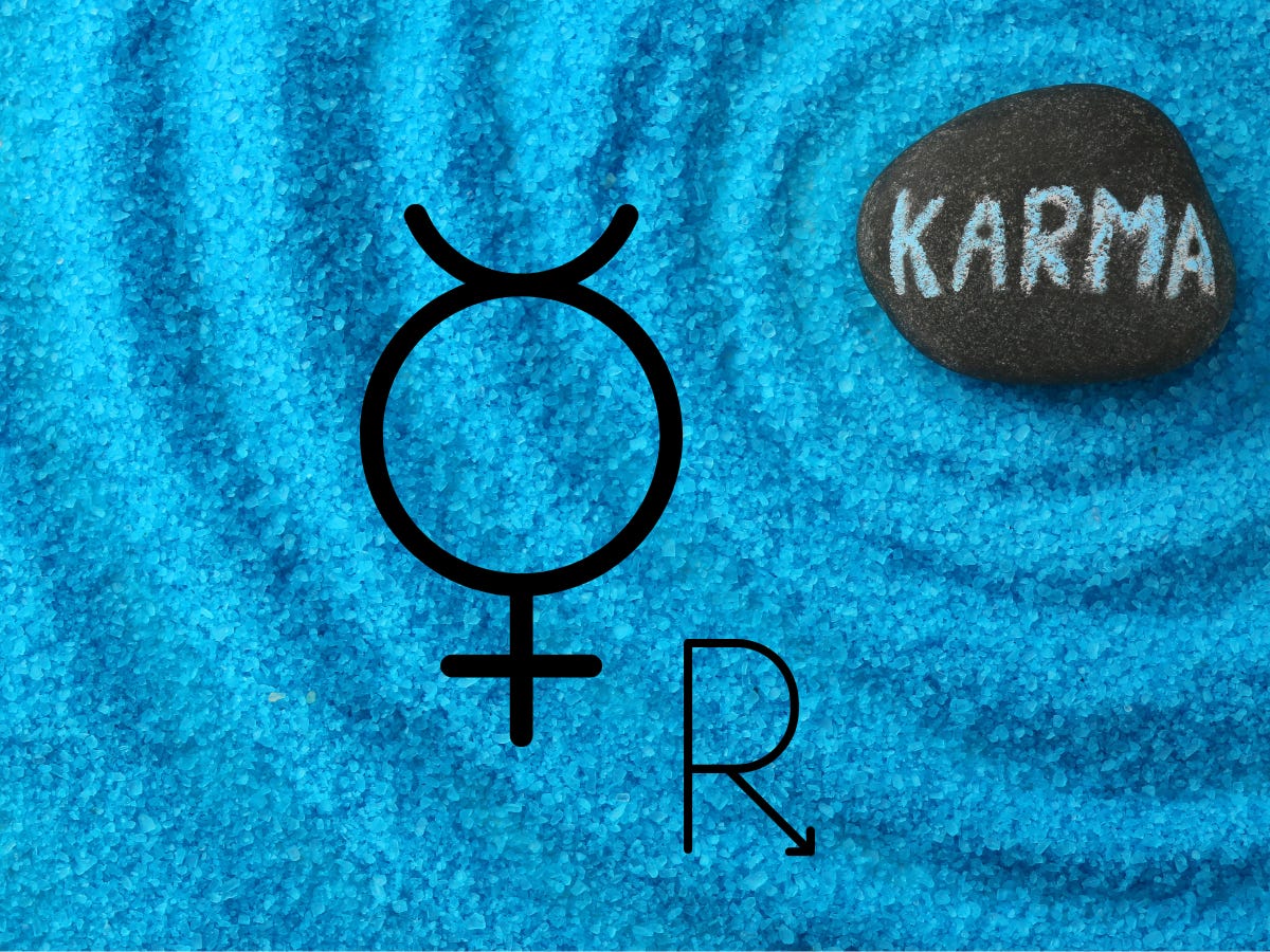 Mercury Retrograde in the Birth Chart Uncovering Karmic Lessons