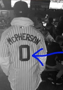 Yankees jersey no name on back top