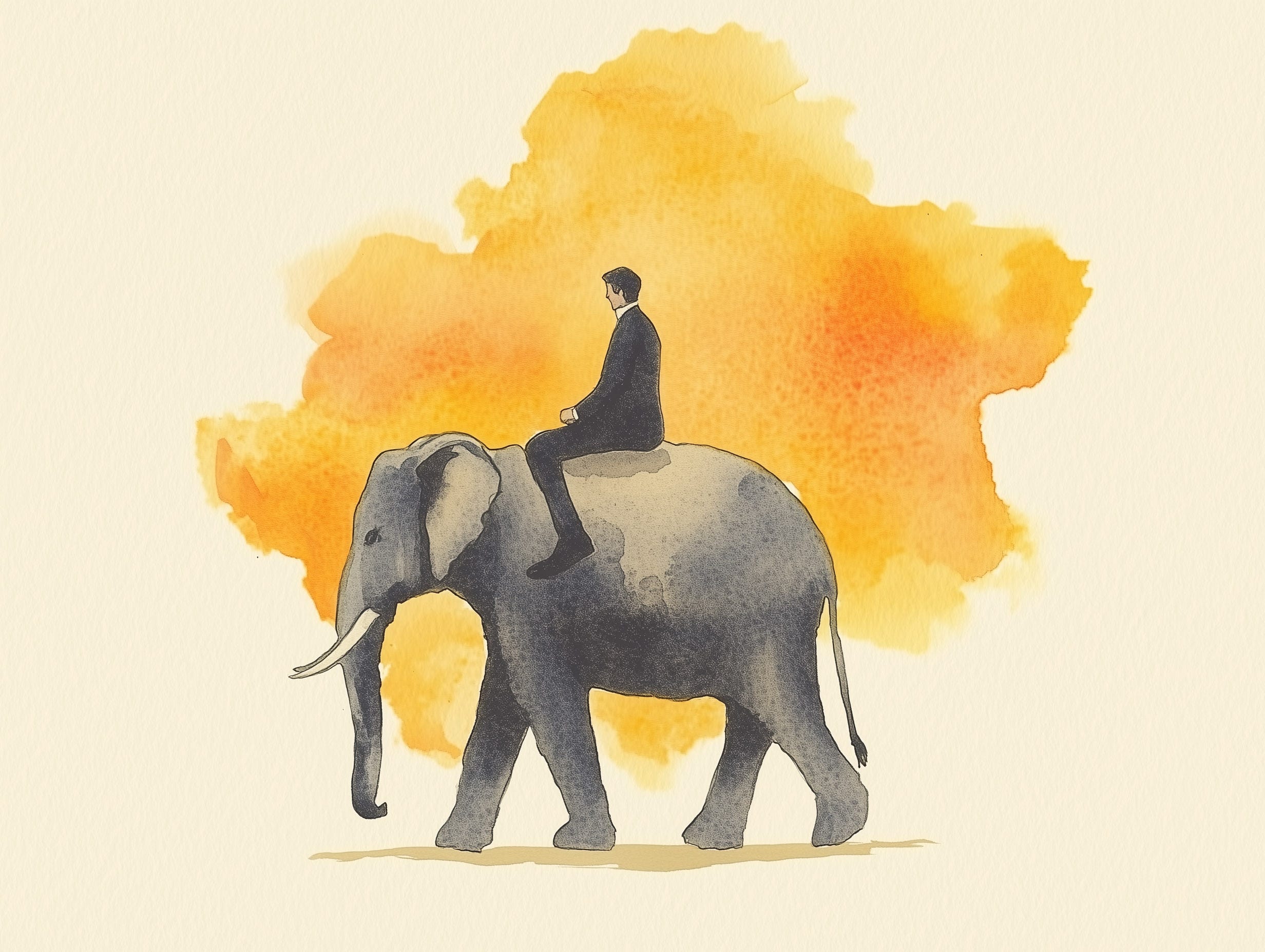 You Can't Ride an Upset Elephant - by Alex Fox