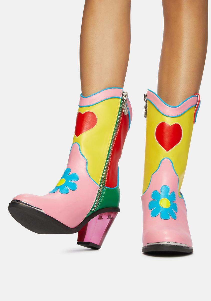 Pink nation boots online