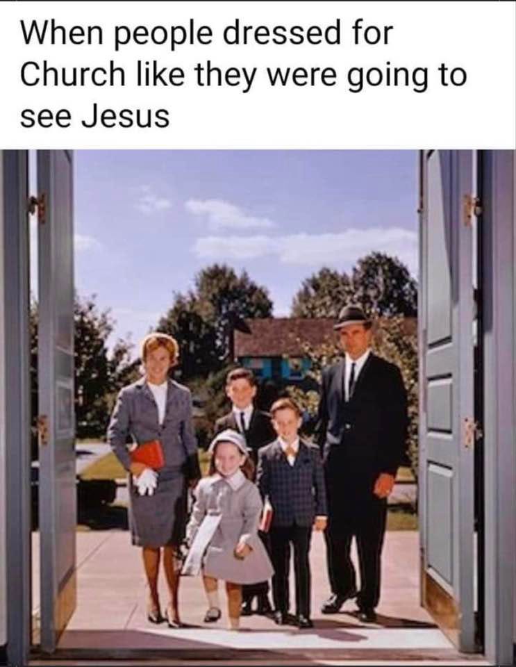 On Dressing up for Church Church Reset Jack Wilkie