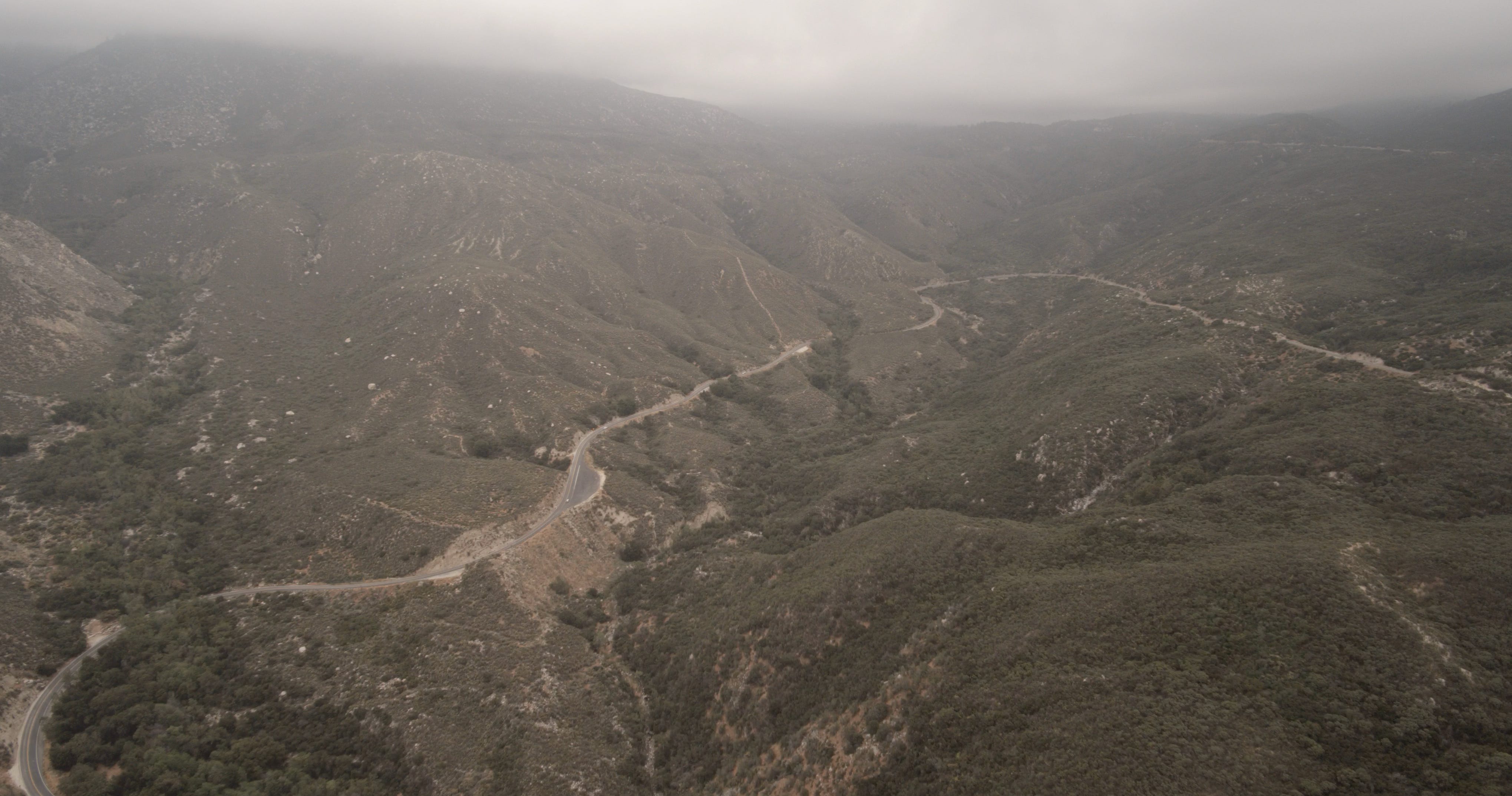 Hemet California Mountain view 4K drone video footage 6 of 9