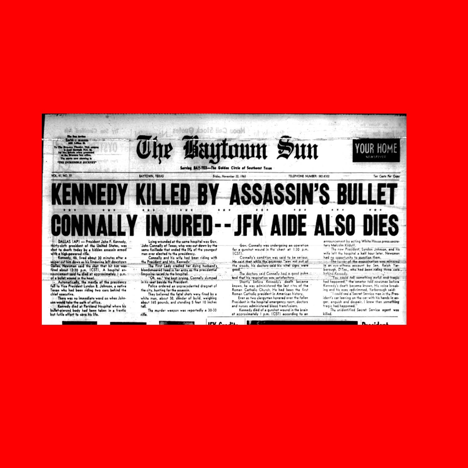 SHOCKING JFK ASSASSINATION 60 YEARS AGO - by Marie W. Watts