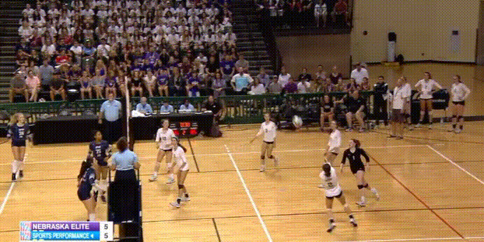 Sports sales performance volleyball