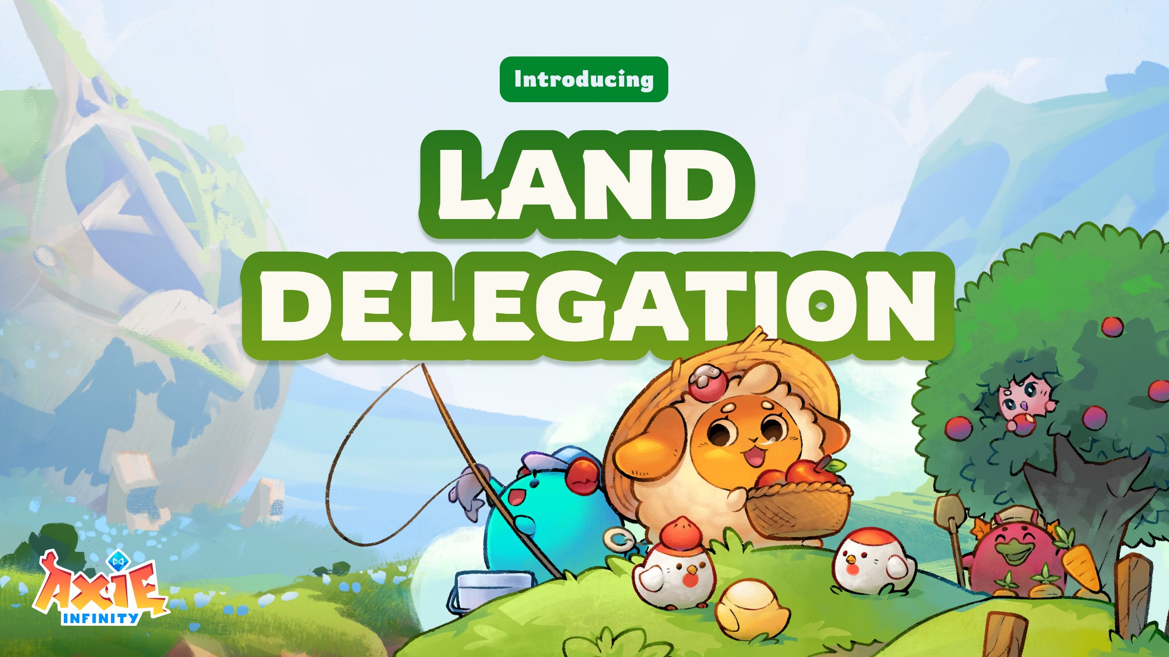 Introducing Axie Land Delegation! by Axie Infinity