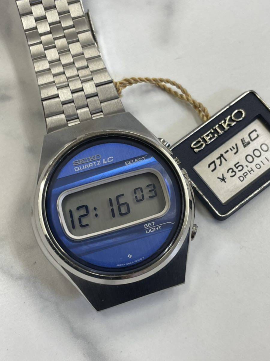 ヴィンテージ】SEIKOデジタル クォーツLC - 腕時計(デジタル)