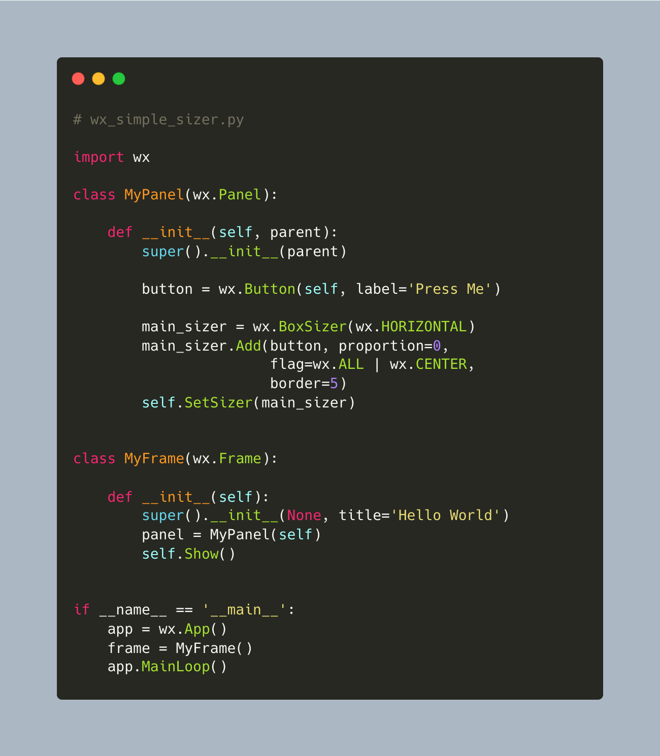 An Intro to wxPython - by Mike Driscoll - The Python Papers
