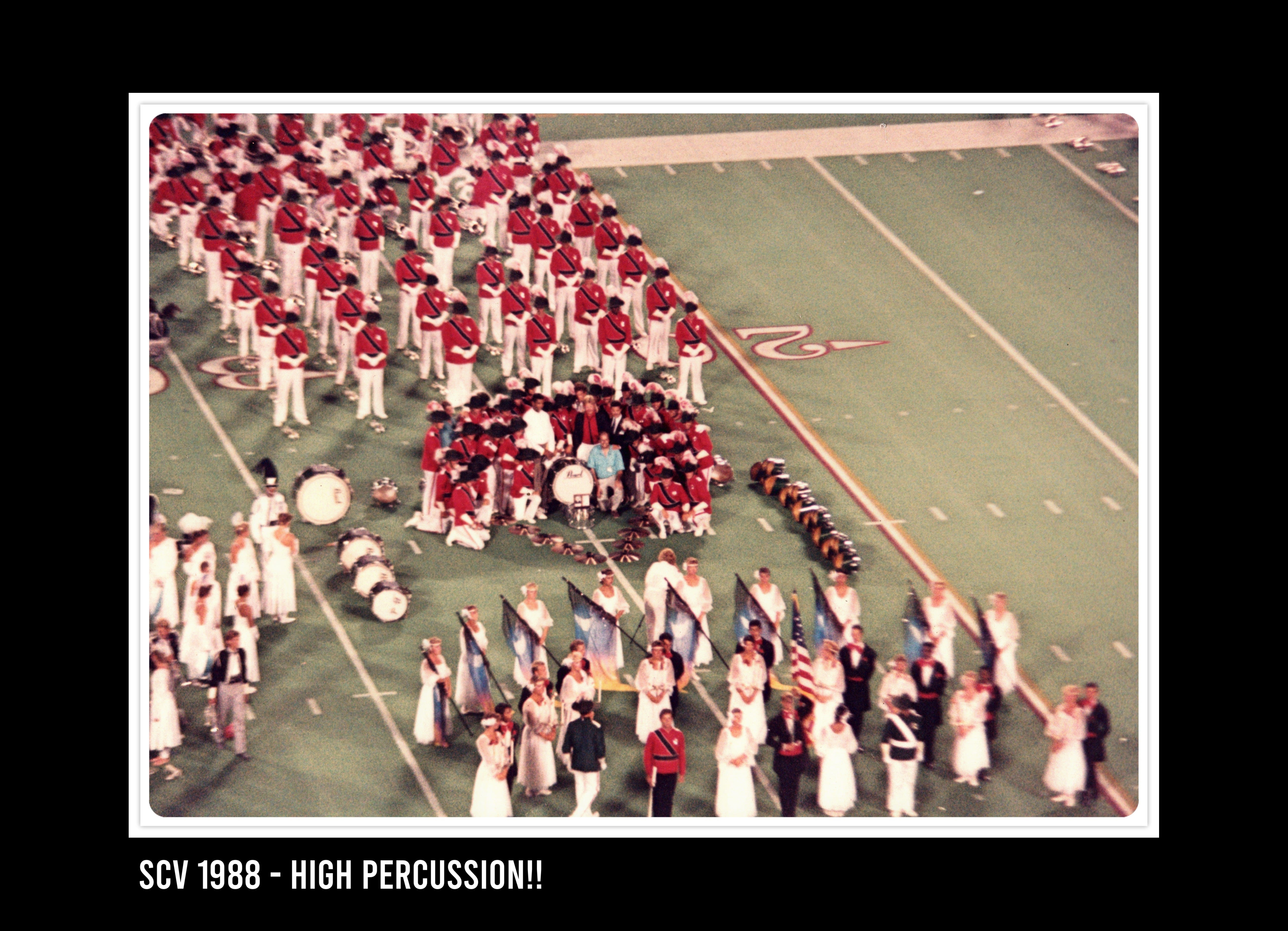 1988 Santa Clara Vanguard Drum Line The Bling
