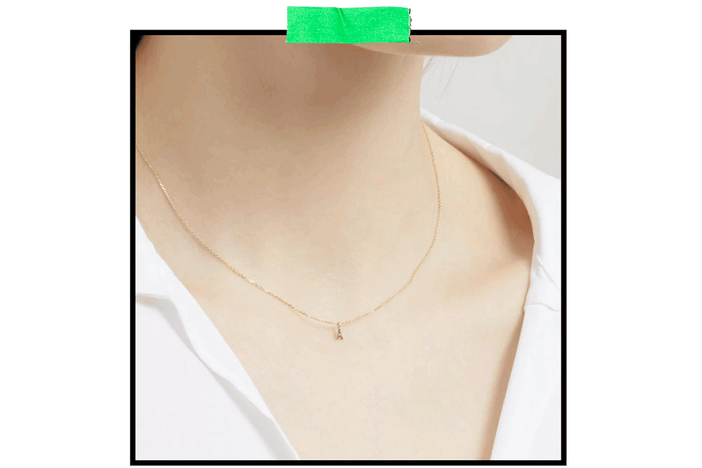 One letter at a time jewellery hot sale