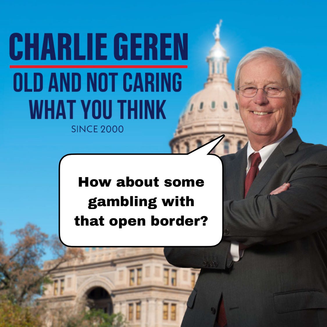 Tyrannical Geezer Charlie Geren & House Pass Bill to Regulate Current