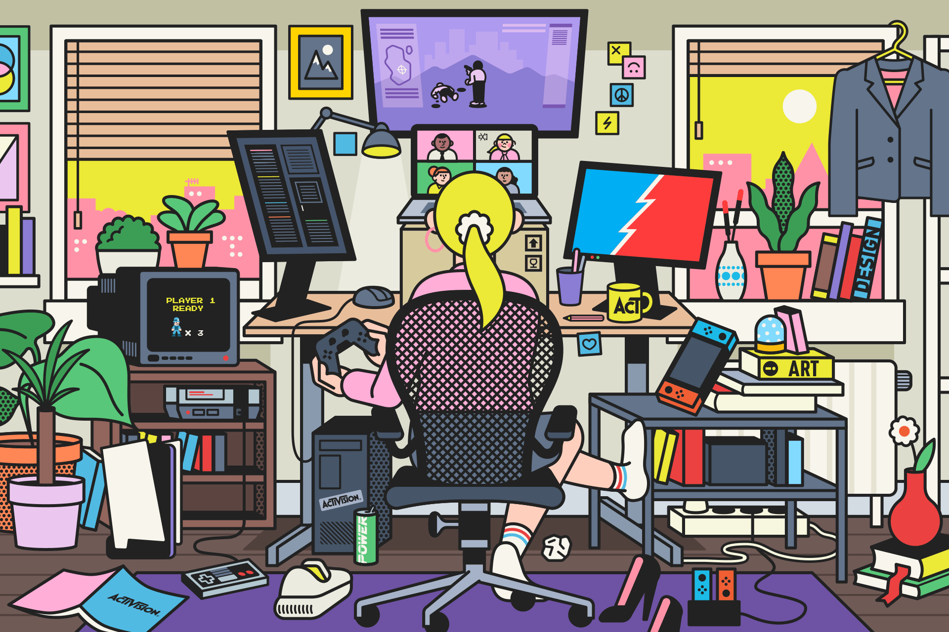 Are gamers gaming during their workday? - by John DeVore