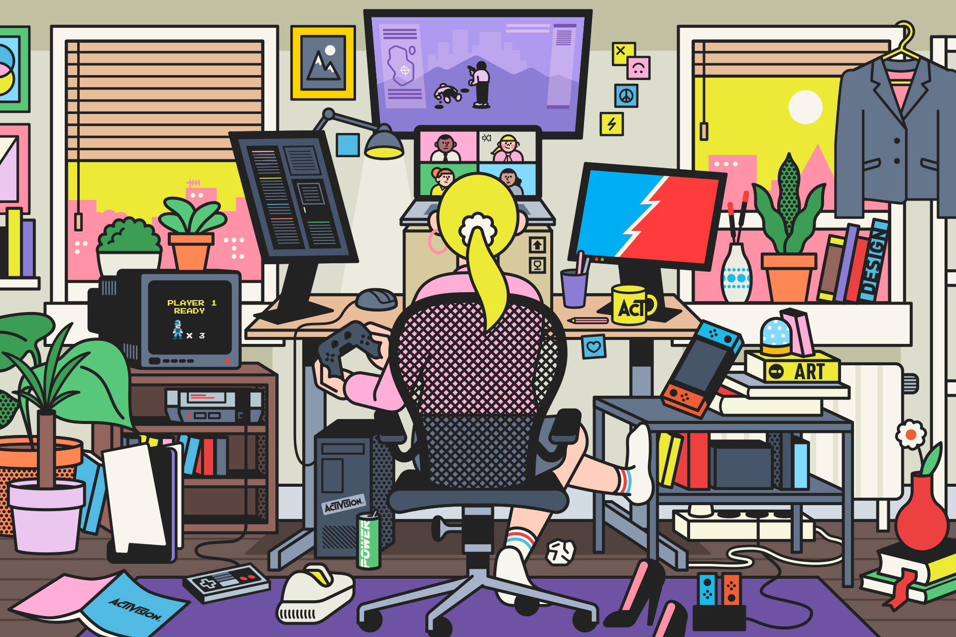 Are gamers gaming during their workday? by John DeVore