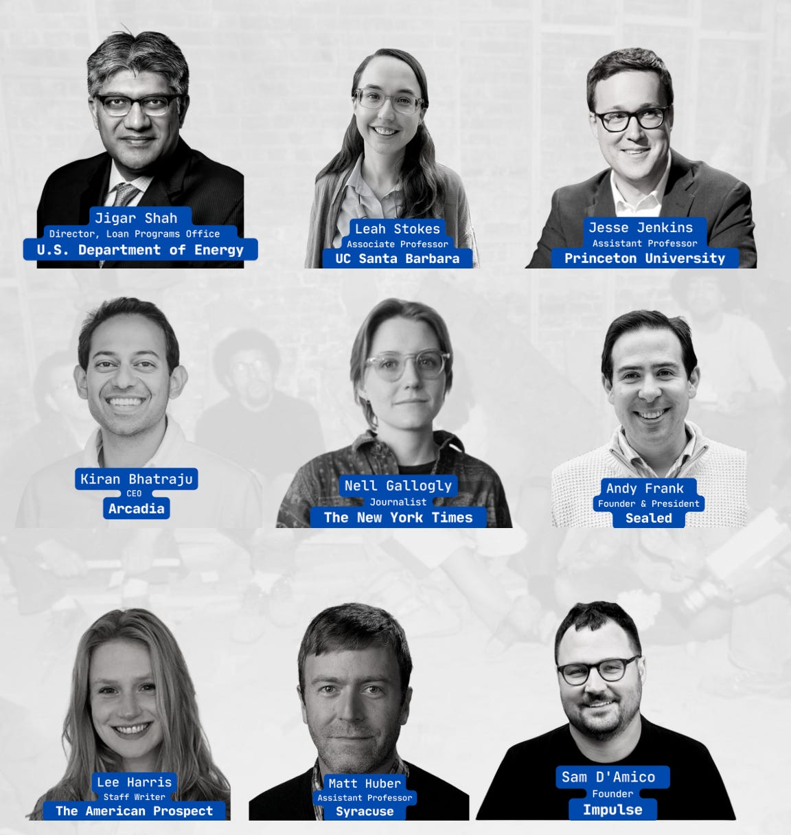 This speaker lineup is 🔥 DER Task Force