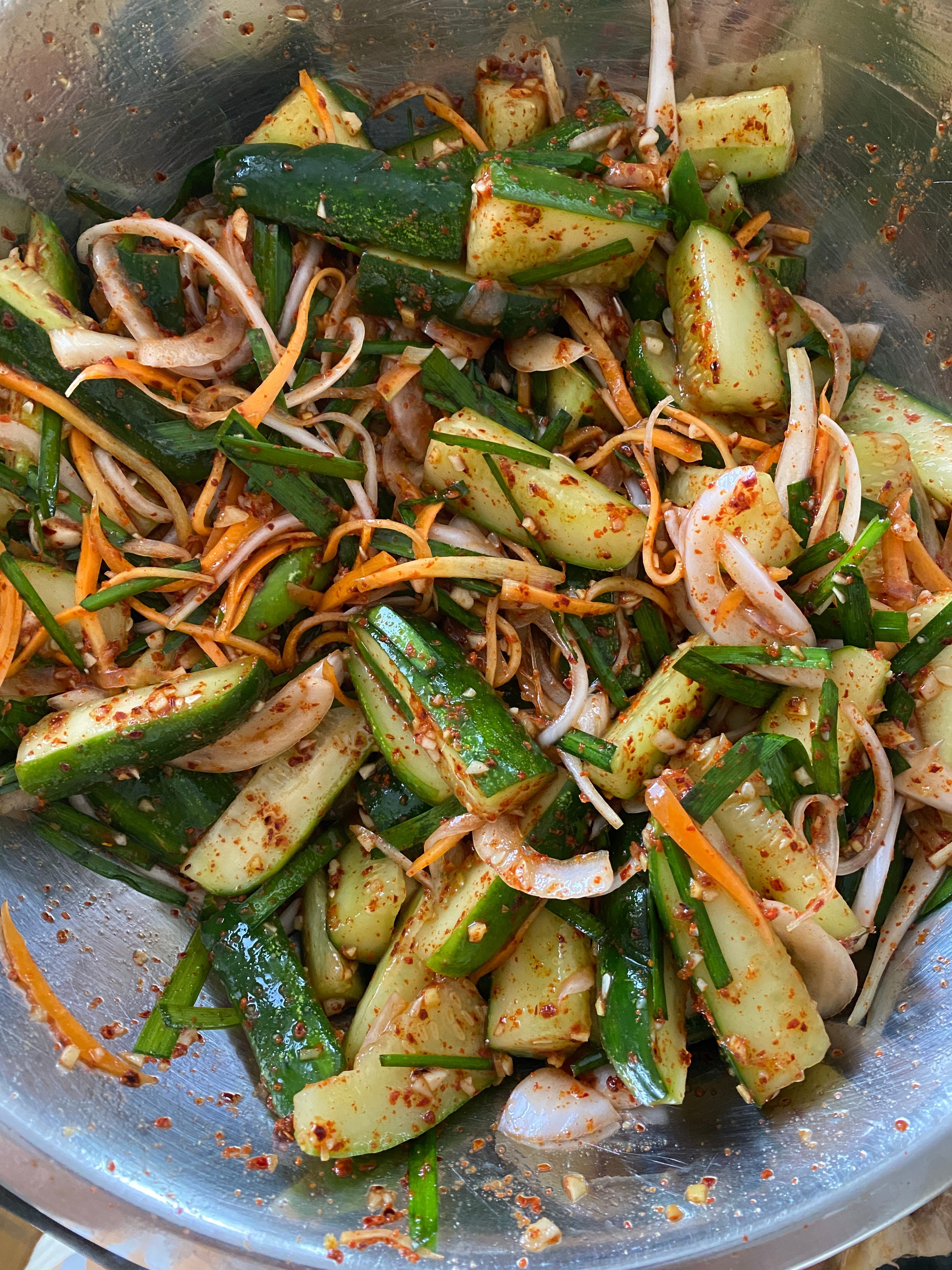 Cucumber Kimchi Recipe