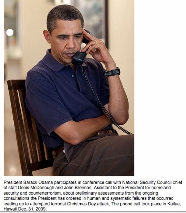 Obama Fights Terrorism In Polo Shirts by Sara K. Smith