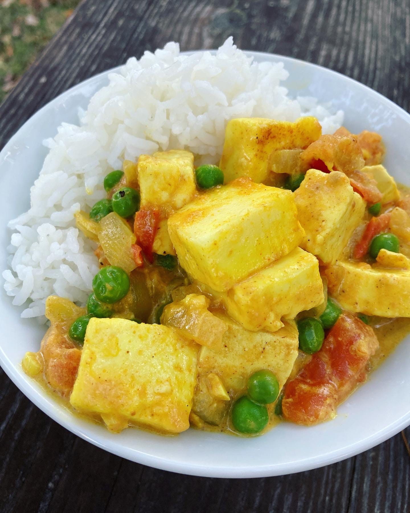 Mattar Paneer - by Christy Ragsdale
