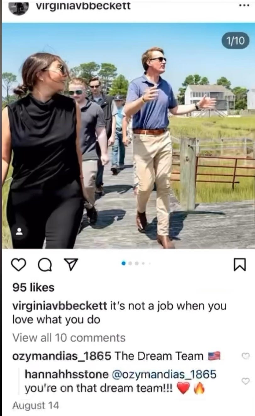 Podiumgate's Virginia Beckett More Revelations, New Summer Pictures