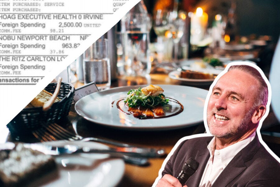 Countdown Top 10 Most Expensive Meals Brian and Bobbie Houston