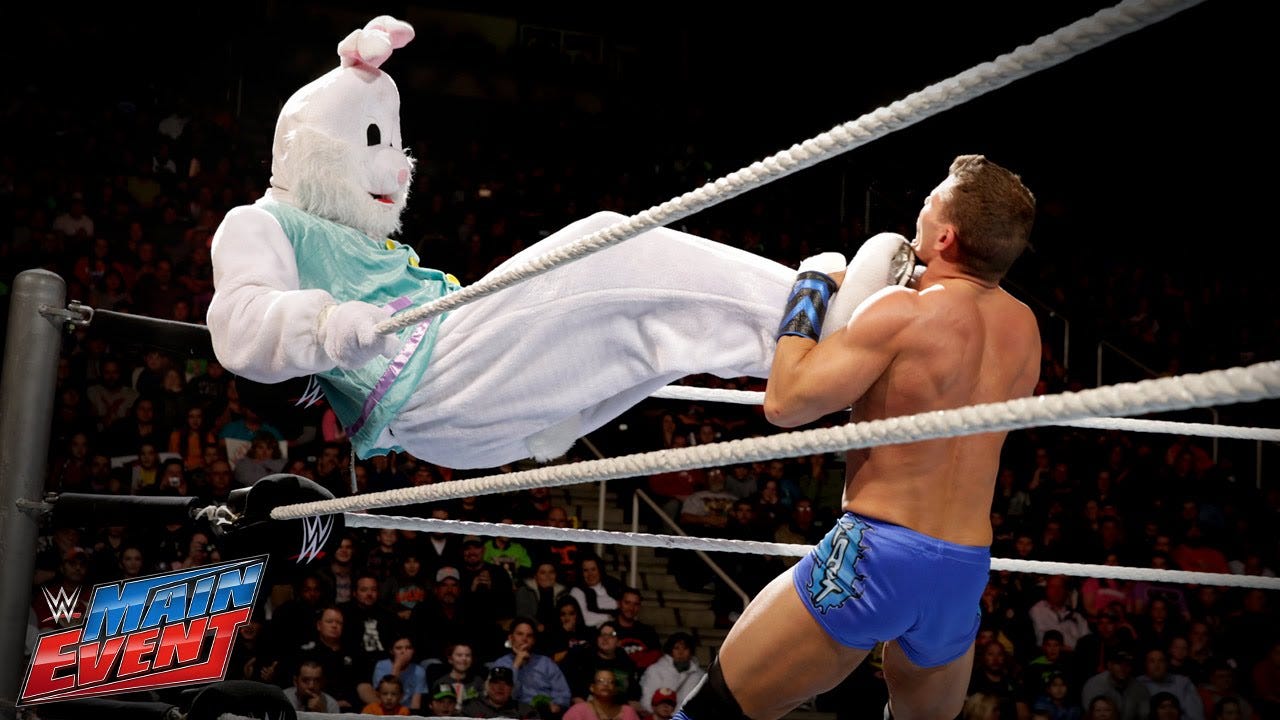 The Easter Bunny & Wrestling by Jeff Quinton