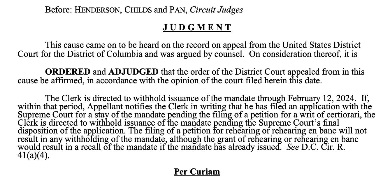 District court judgment outlet