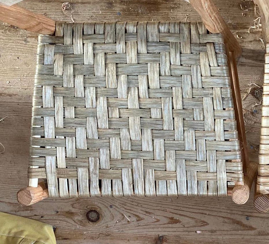 Weaving chair seats sale