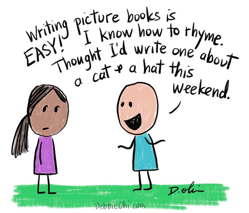 Picture Books 101 (Part 4) To Rhyme Or Not To Rhyme?