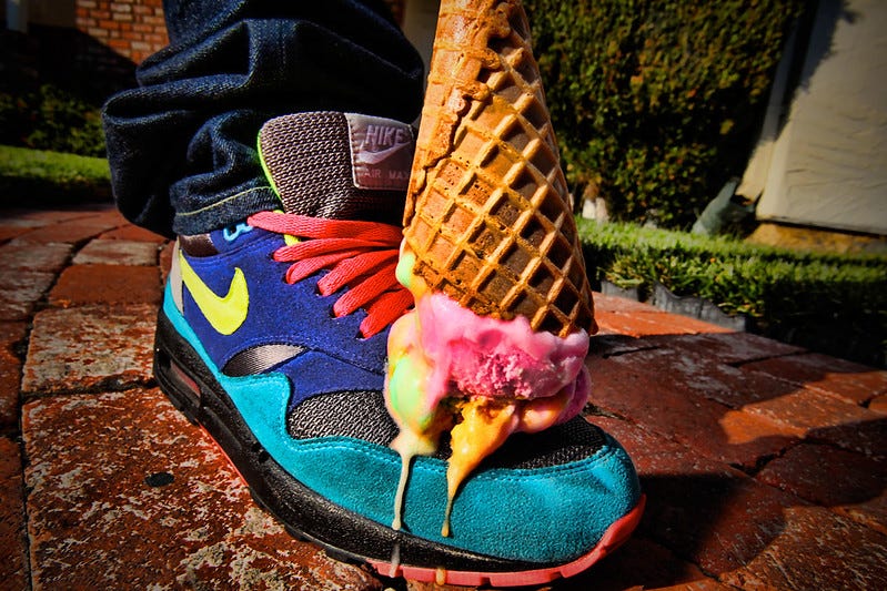 The ice cream safety net by Larissa Zimberoff