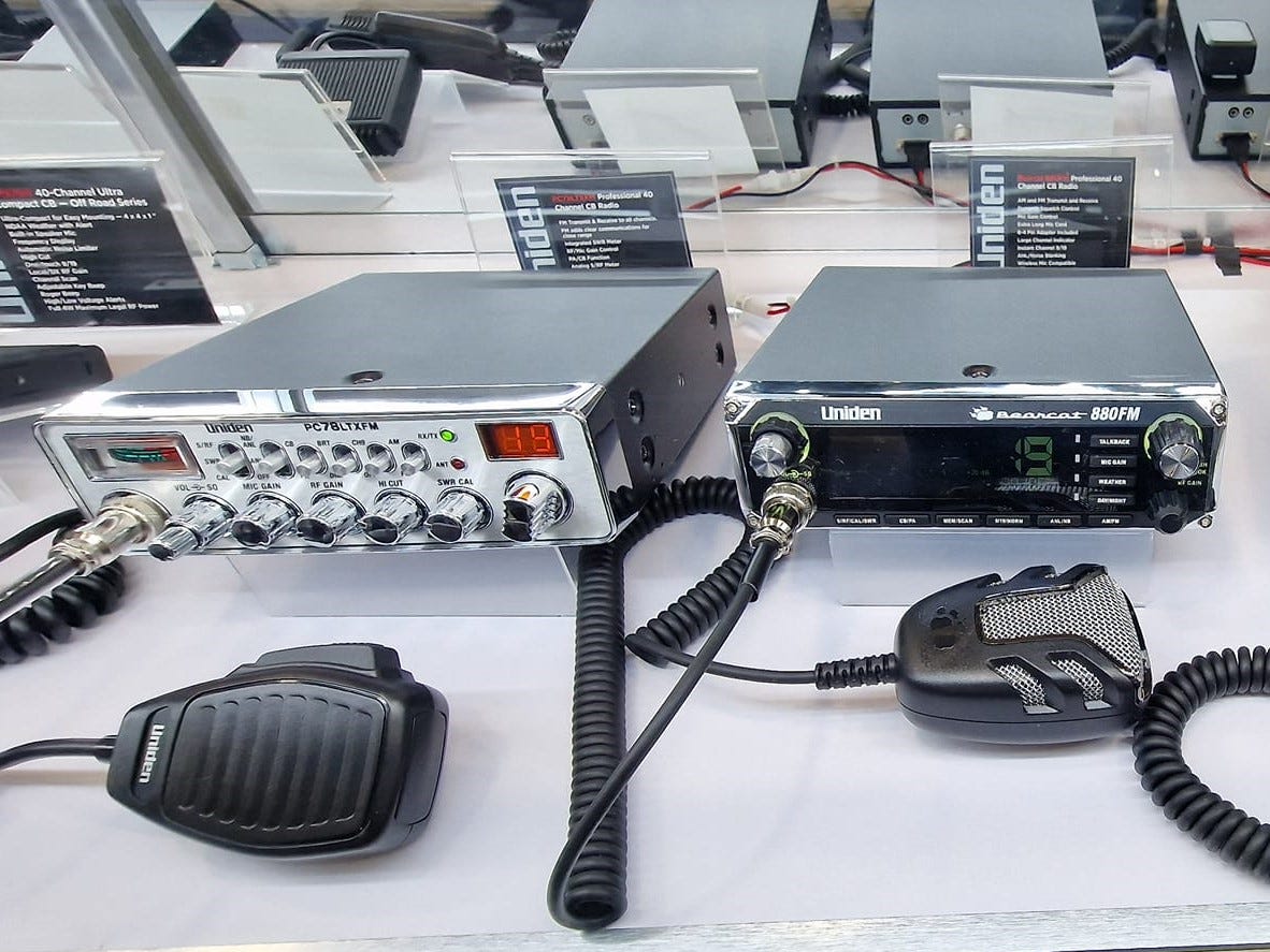 CB RADIO New FM CB equipment showcased