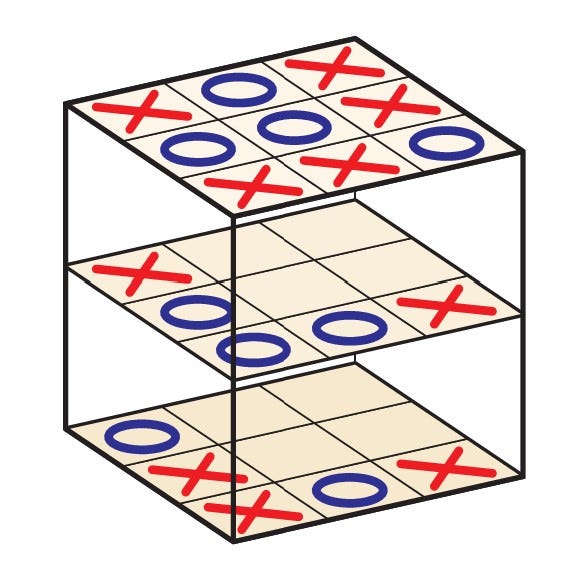 Tic tac toe and variants - by Joel David Hamkins