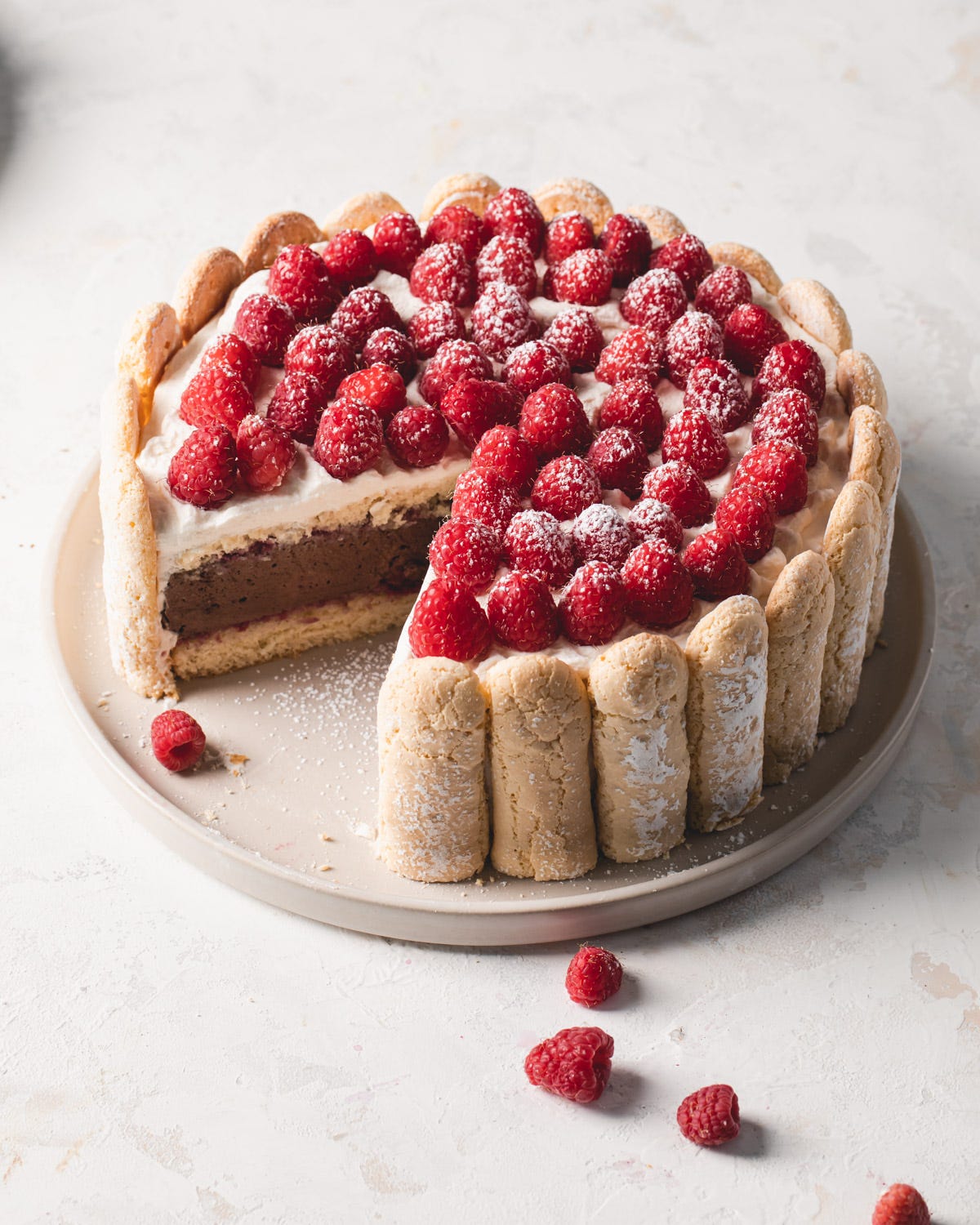 Birthday Cake Club Chocolate Raspberry Charlotte