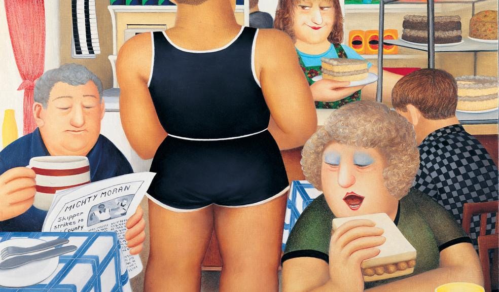 The Familiar Beryl Cook Vittles