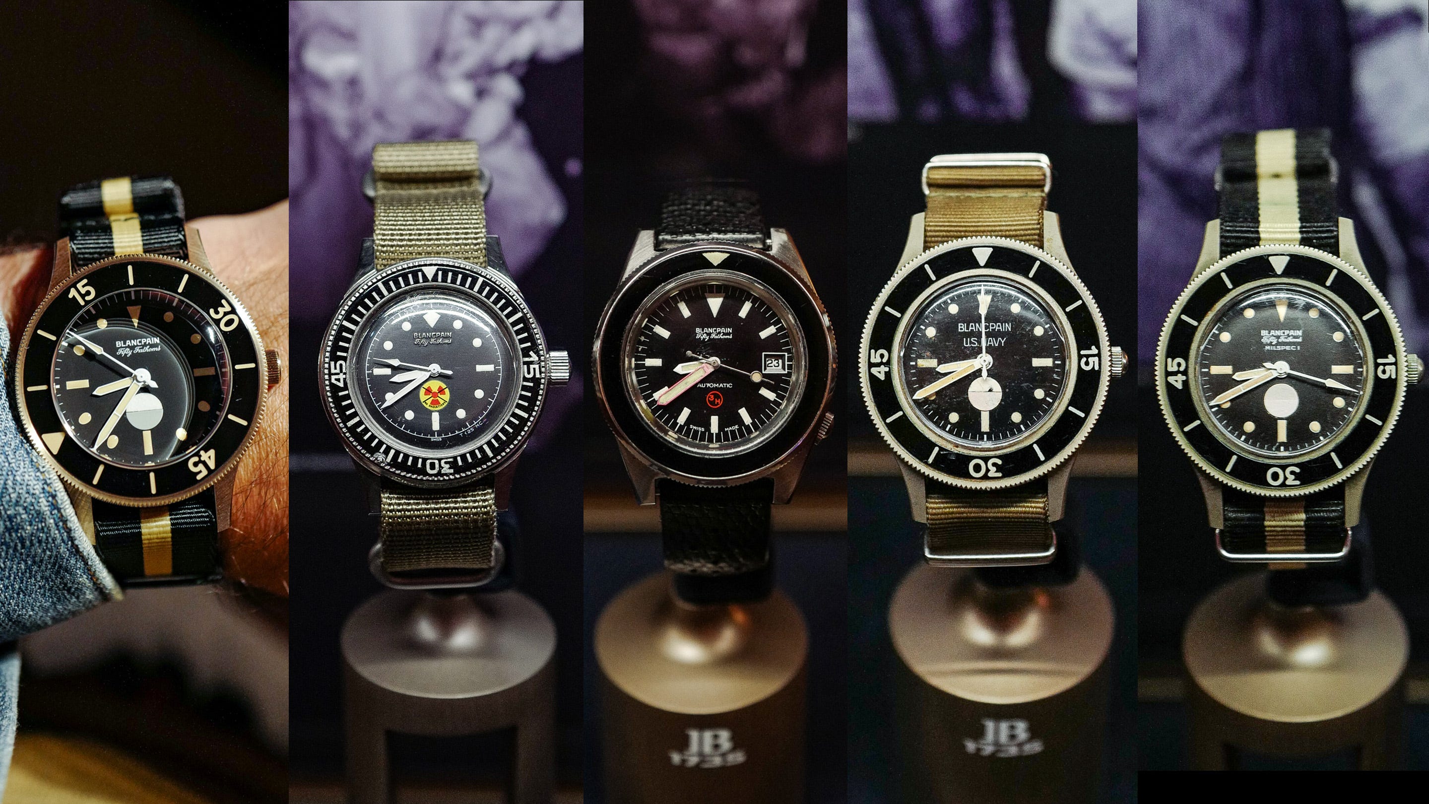 Blancpain fifty fathoms nato strap top