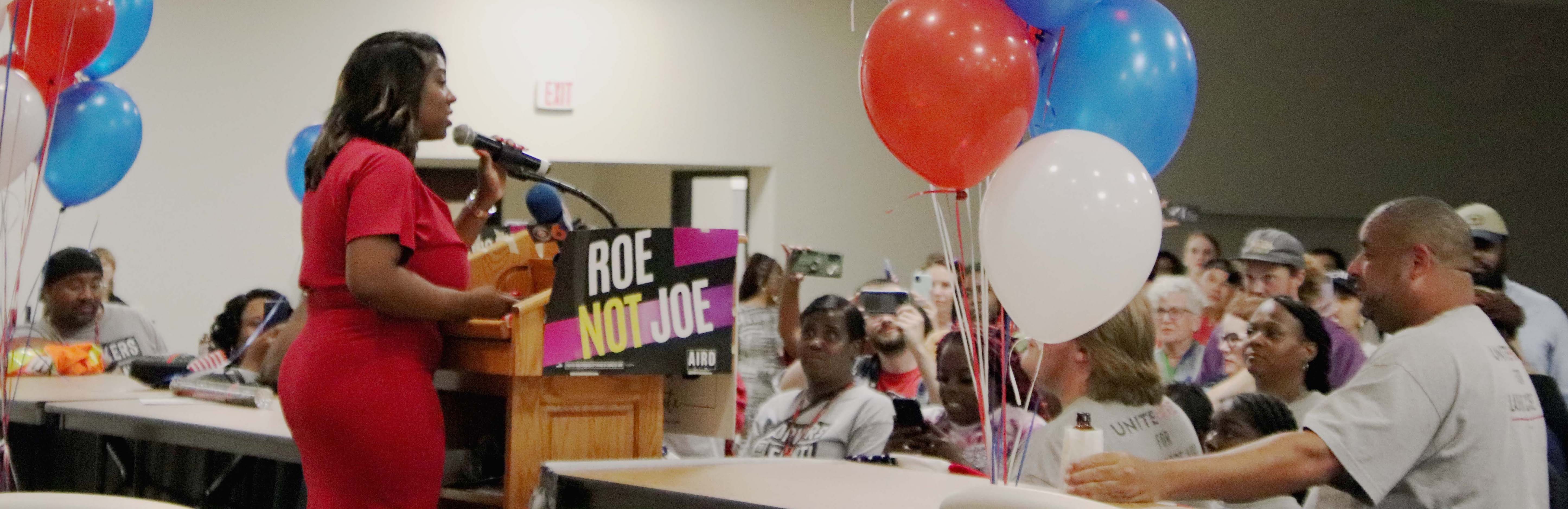 Triumphant Comeback for Lashrecse Aird #Virginia #SD13