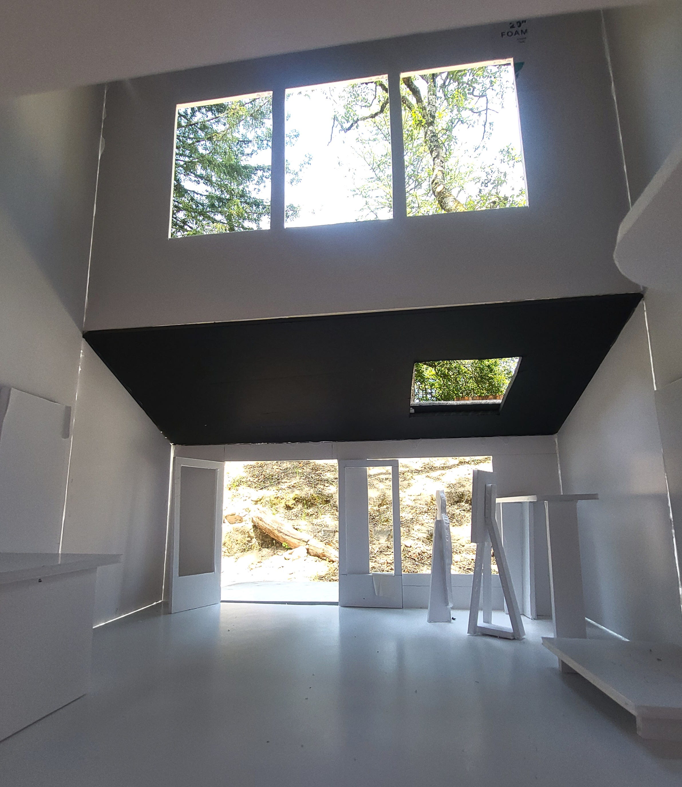 Scale Model of My Studio Design - by Sadie Valeri