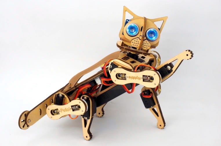 Robotic kitten sale