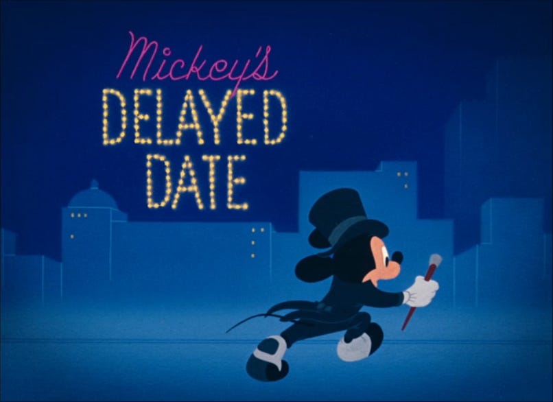 Mickey's Delayed Date (1947)