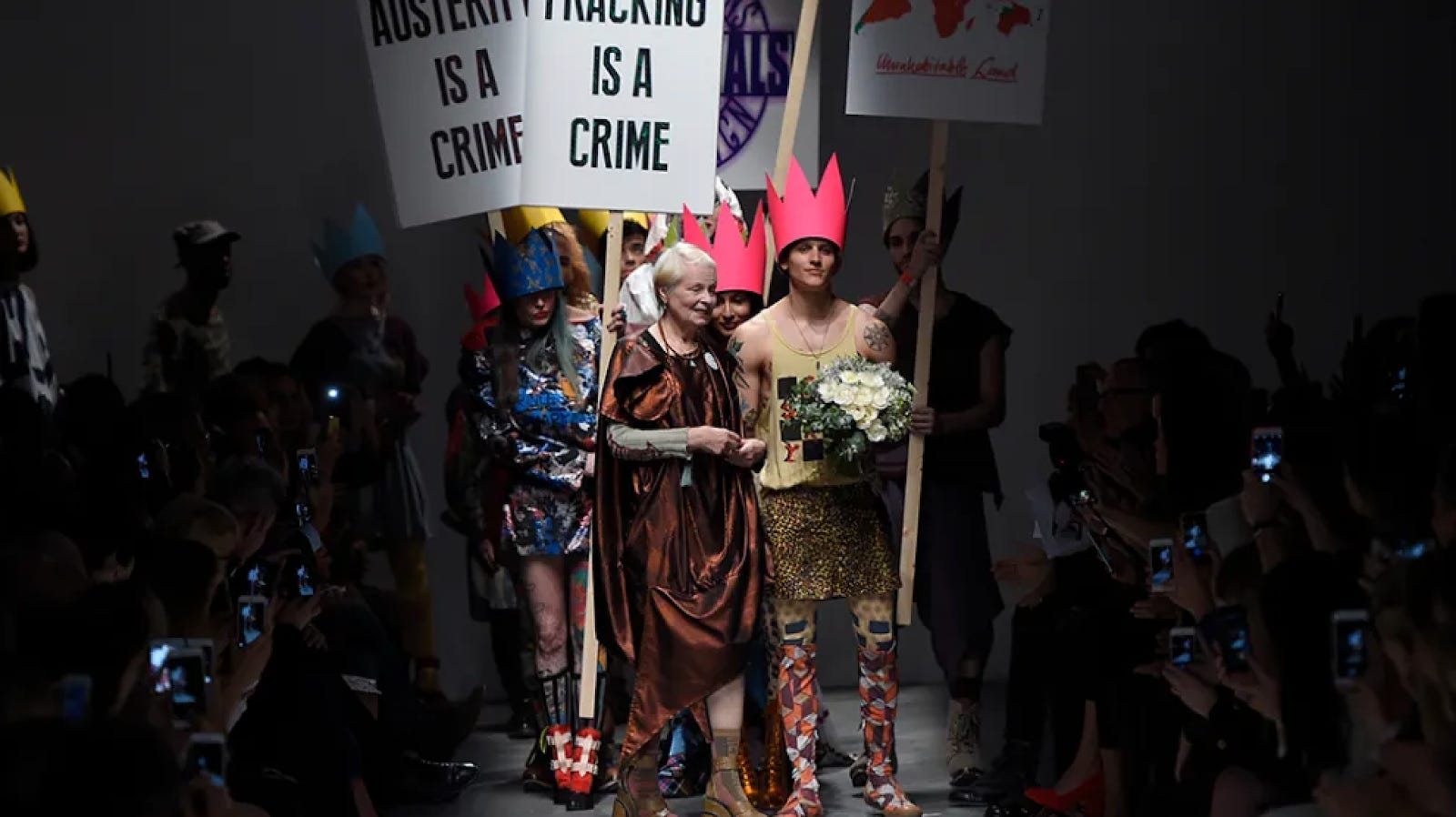 Vivienne Westwood: The Guerilla Corset - by gem conway