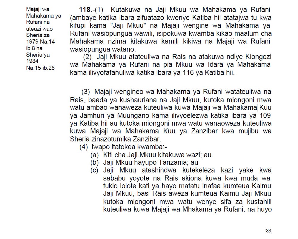 Kwa mara ya kwanza ktk historia TZ, Jaji amtuhumu Rais kuvunja Katiba ...