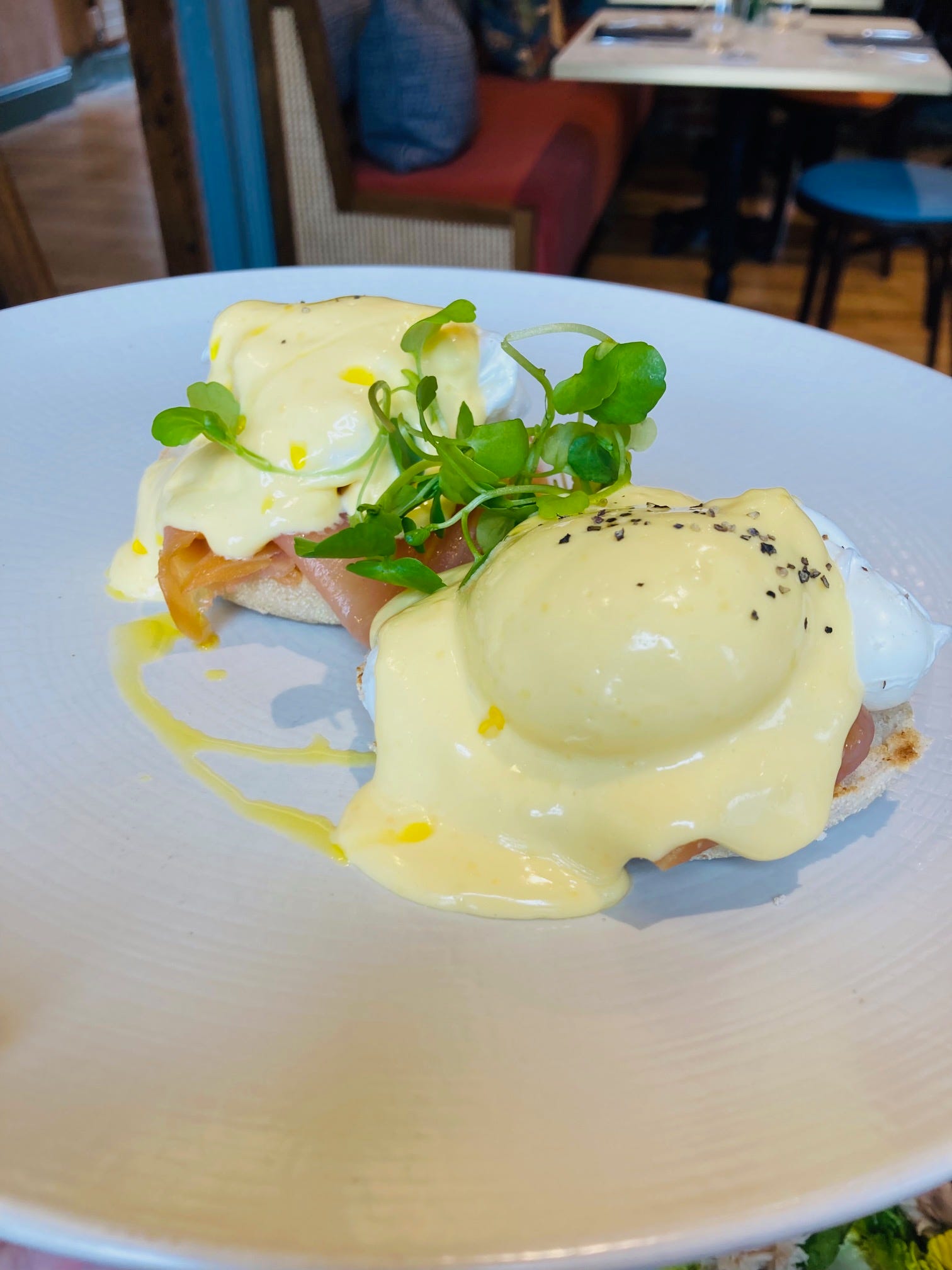 Food review Inside the newlook Great House in Lavenham