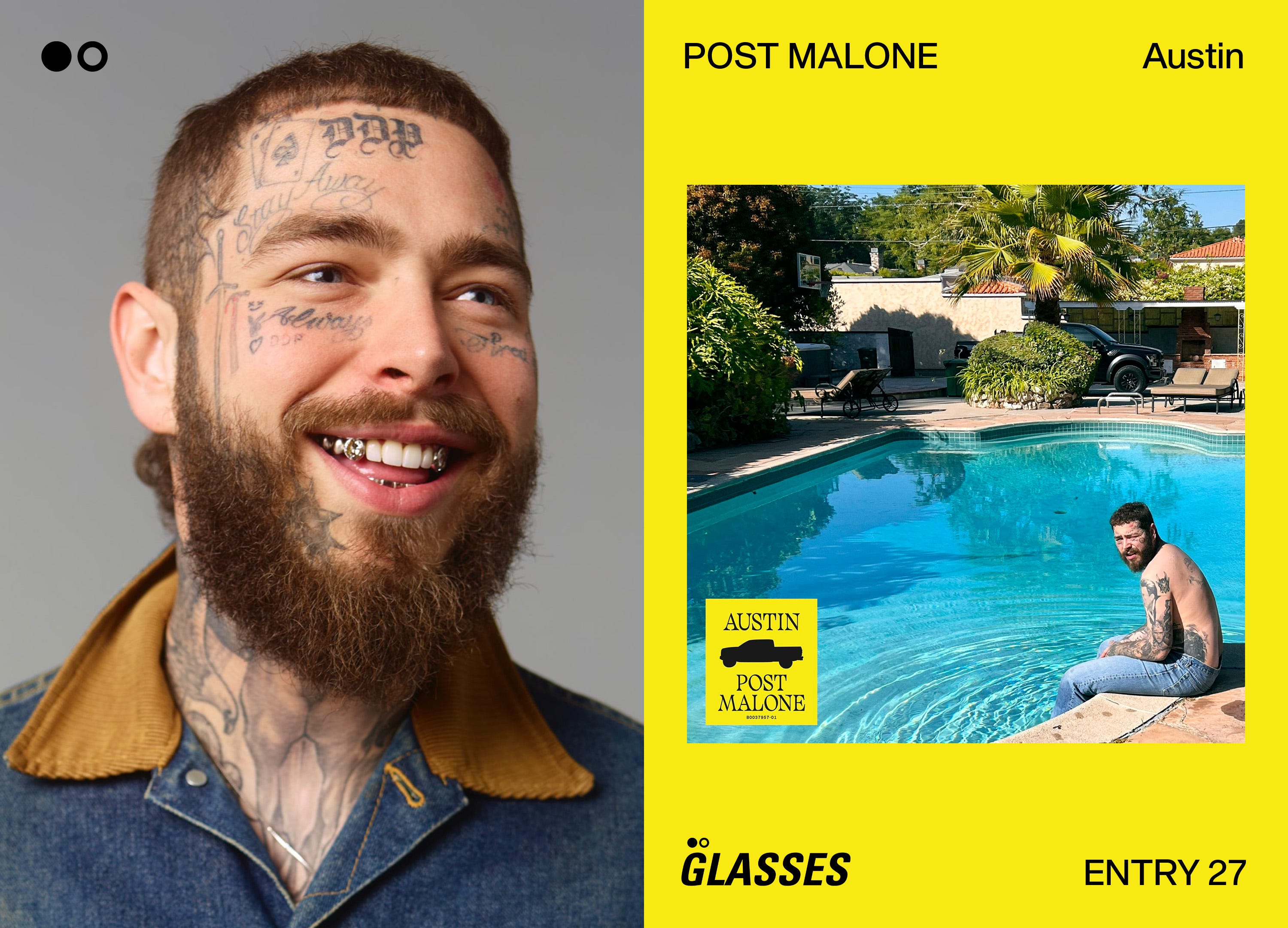 Post Malone AUSTIN ALBUM COVER REVIEW by Sam Thomas