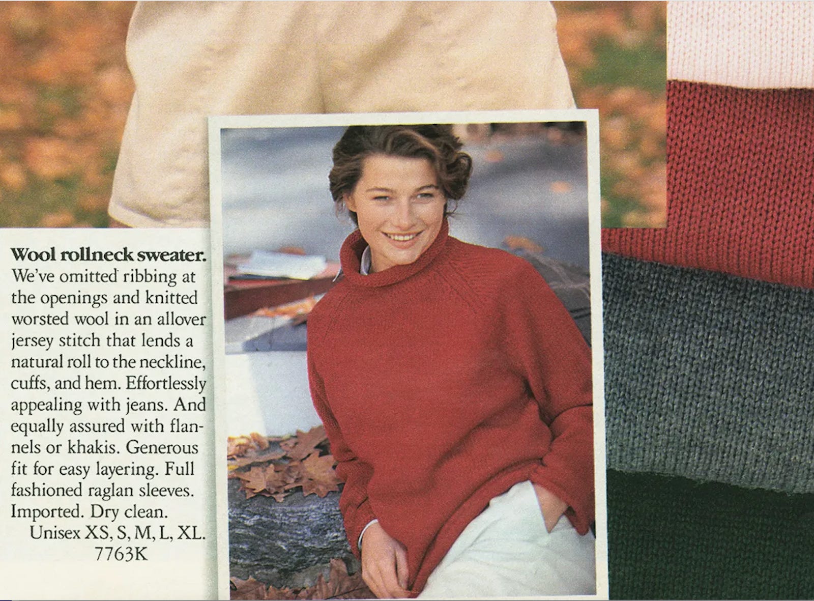 J crew wool discount roll neck sweater