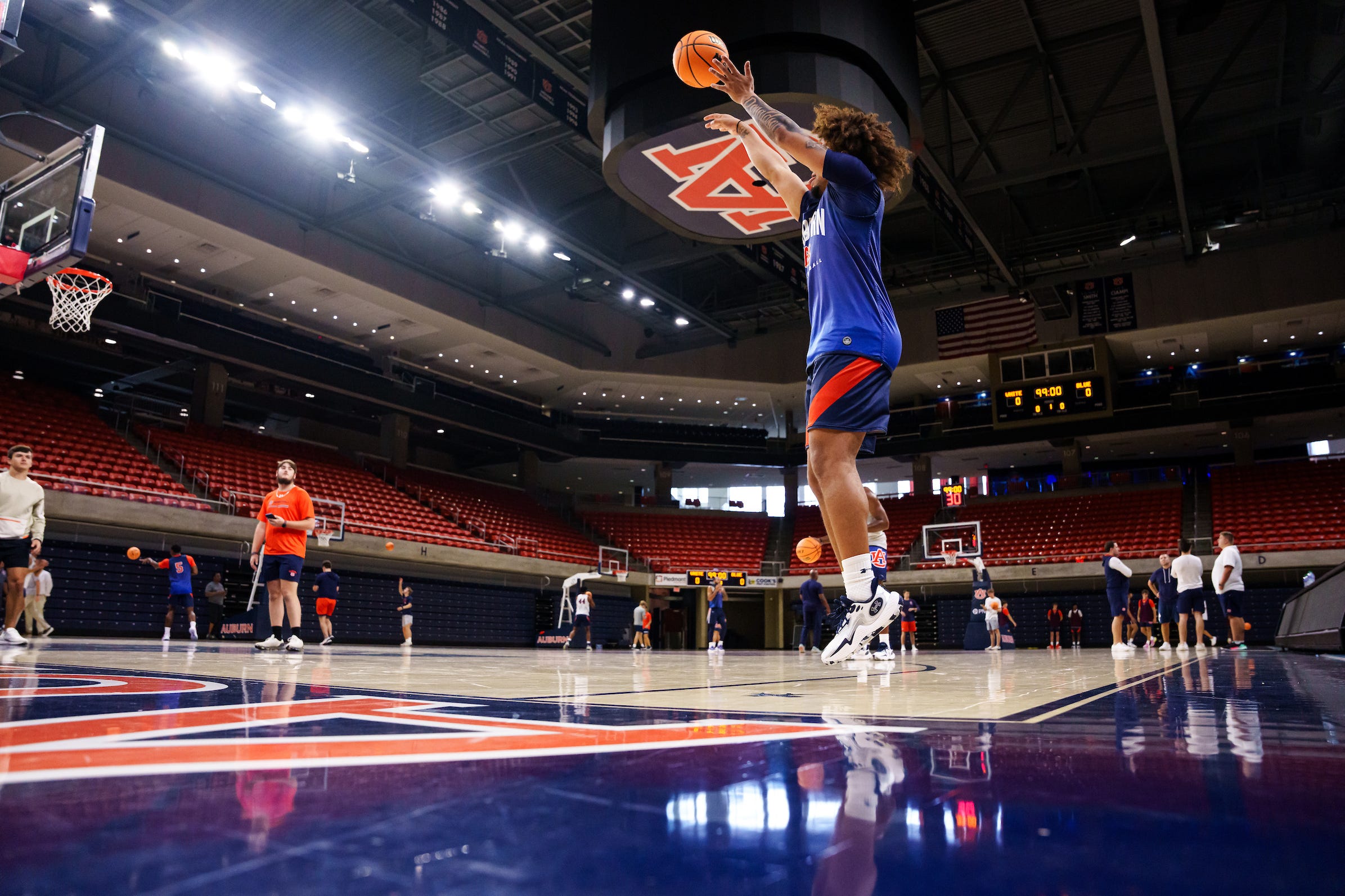 1986 auburn basketball roster clearance