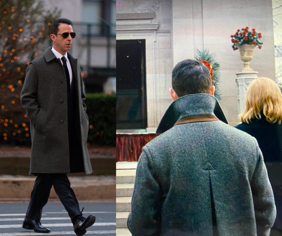 Religion succession sales coat black