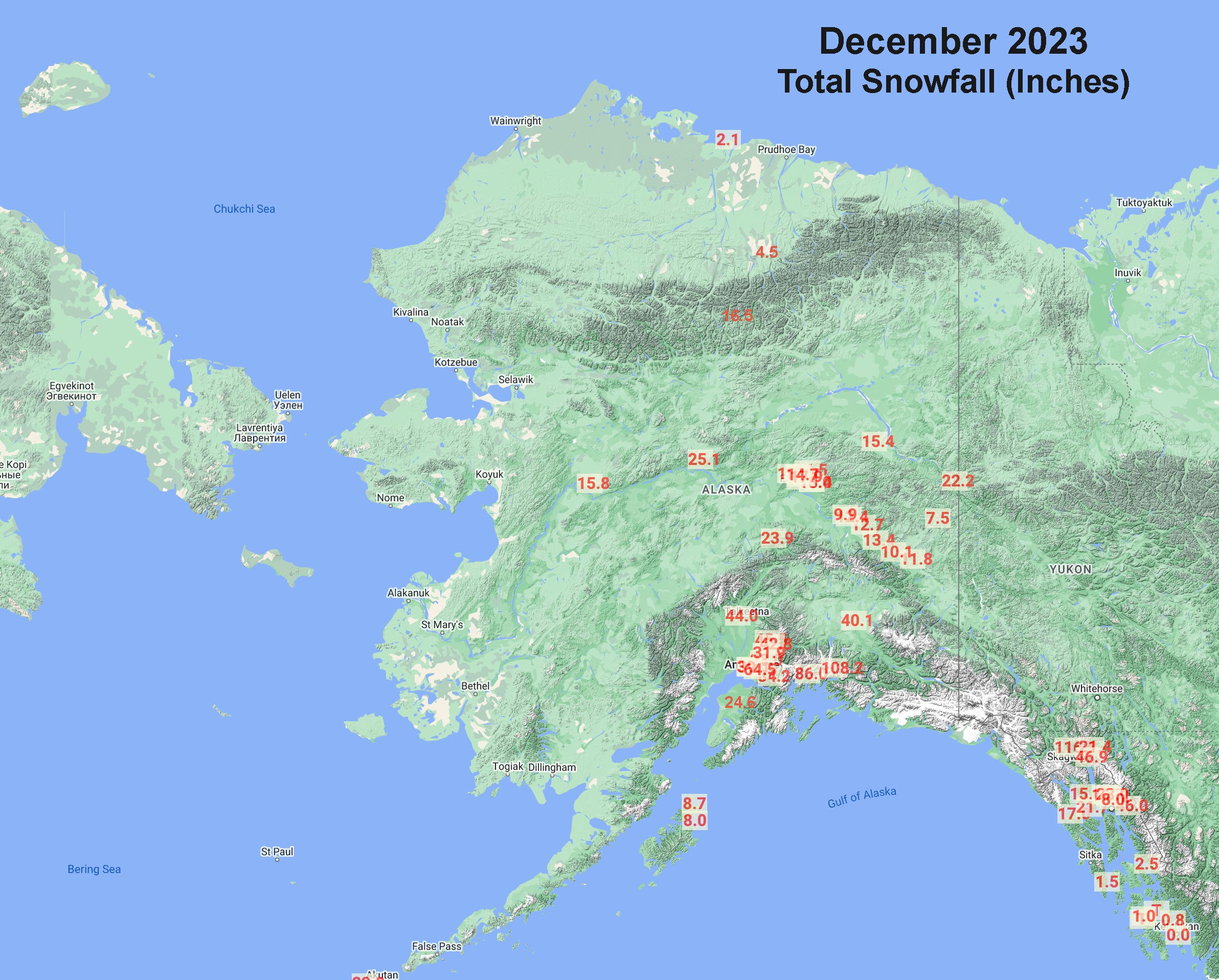 December 2023 Alaska Climate Summary by Rick Thoman